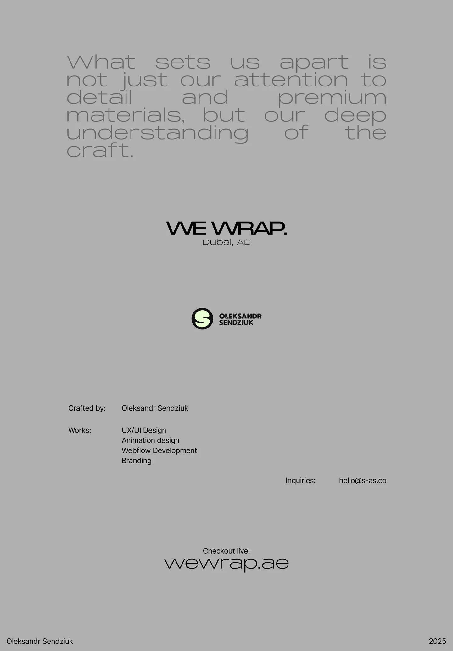 WeWrap case study, part 10